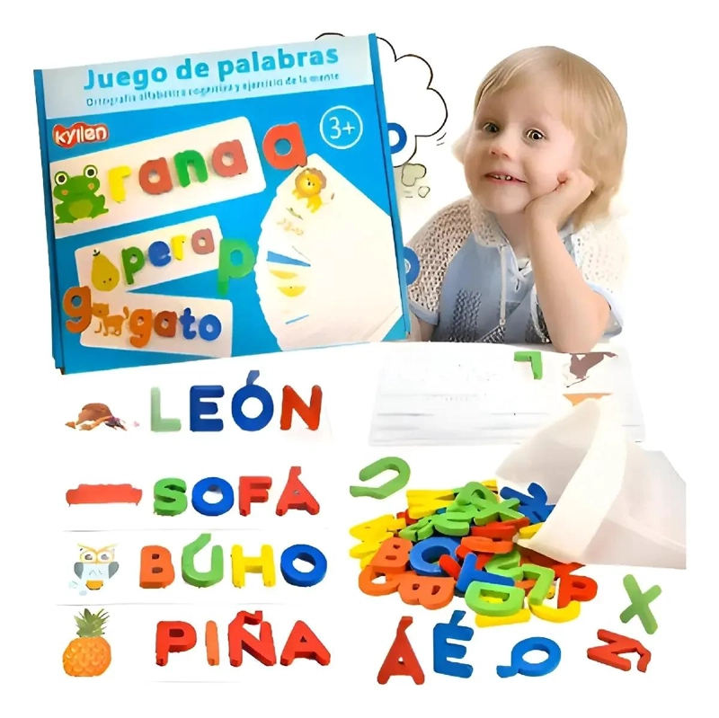 JUEGO COGNITIVO DE PALABRAS Y ORTOGRAFIA PARA NIÑOS - 1