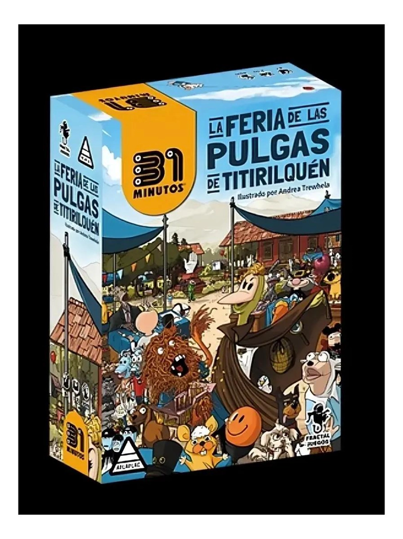 JUEGO DE MESA FERIA DE LAS PULGAS FRACTAL - 1