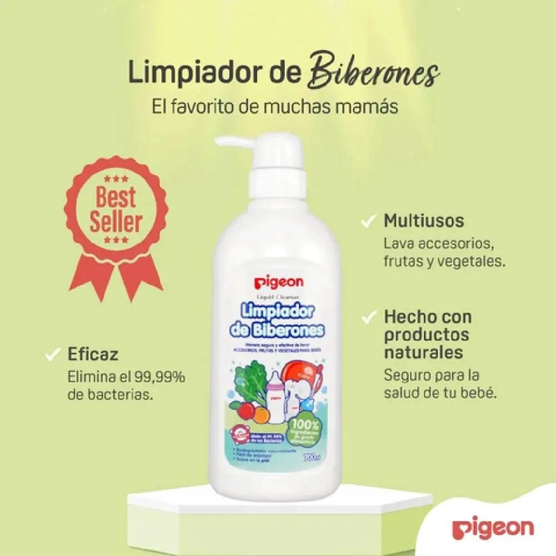 LIMPIADOR PARA MAMADERAS Y BIBERONES 700ML - 2
