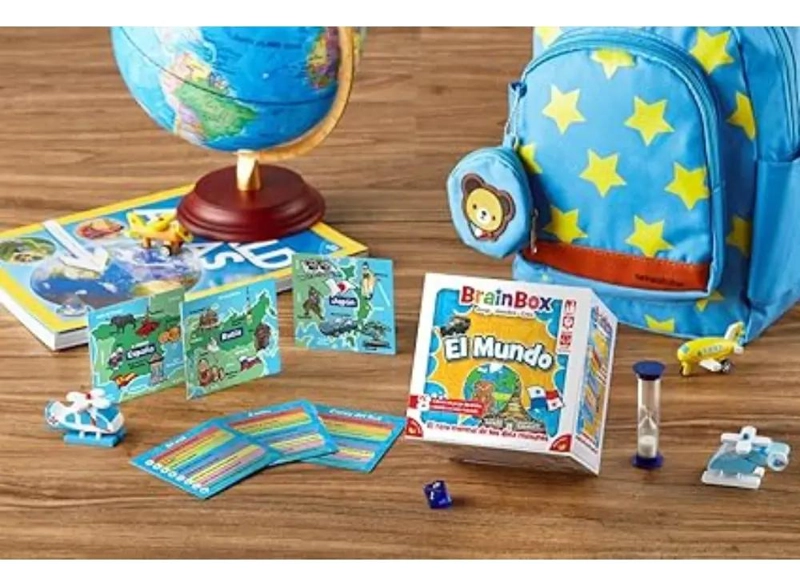 JUEGO DE MESA BRAINBOX EL MUNDO - 3