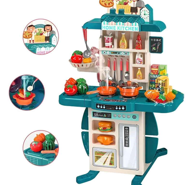 COCINA JUGUETE INFANTIL CHEF 54 PIEZAS - 1