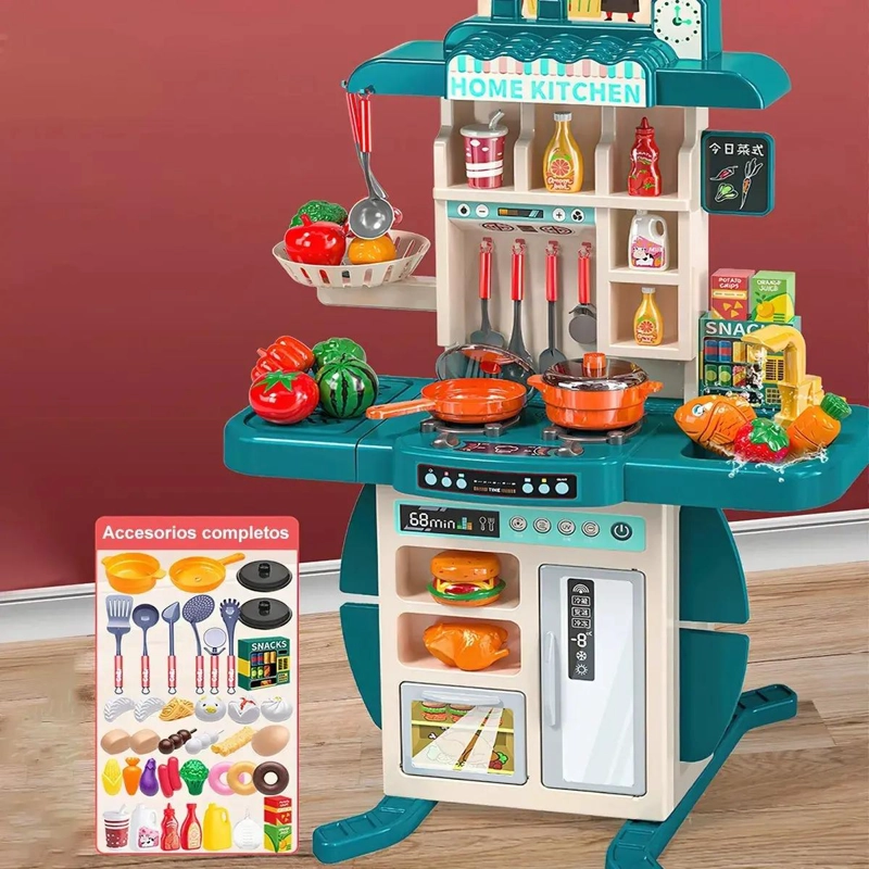 COCINA JUGUETE INFANTIL CHEF 54 PIEZAS - 4