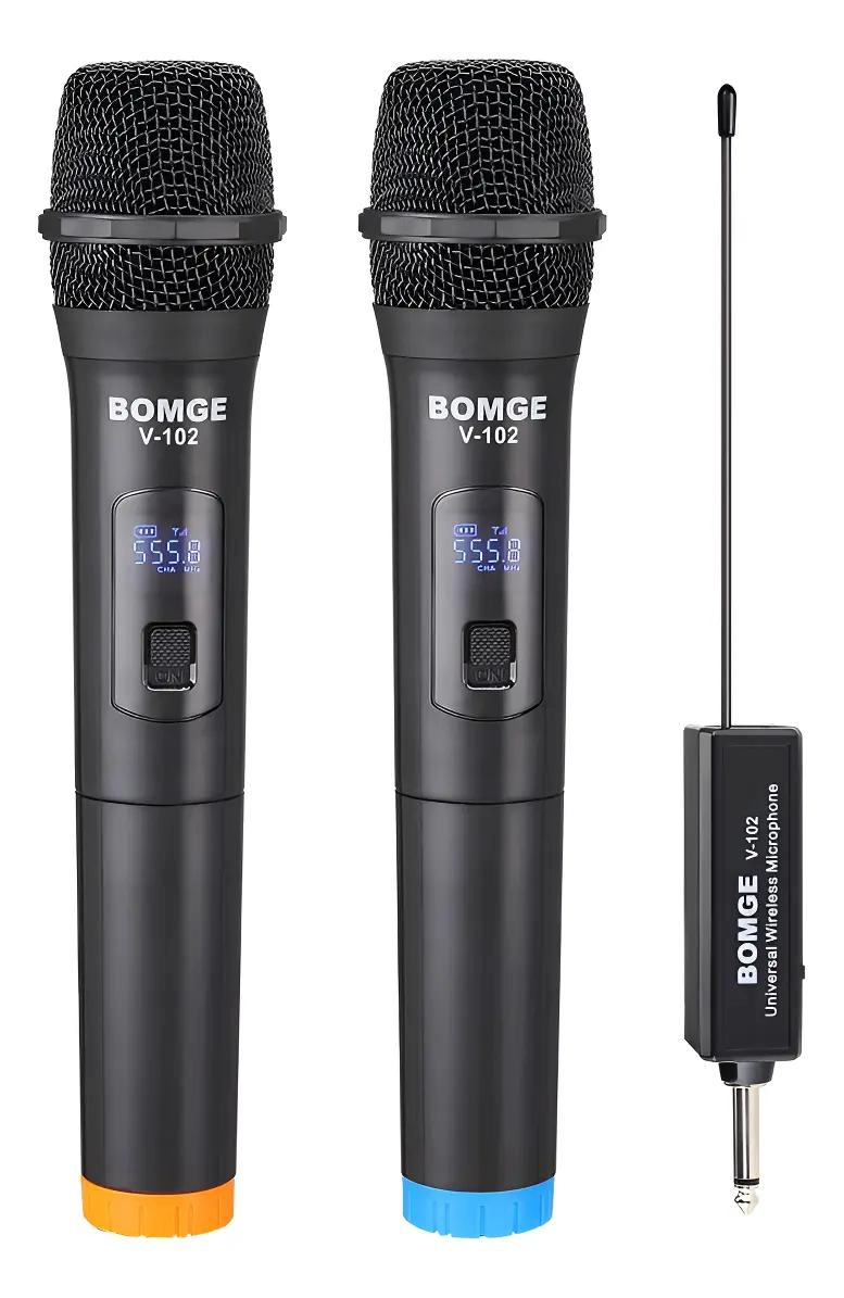 SISTEMA DE MICROFONO INALAMBRICO VHF DOBLE - 1