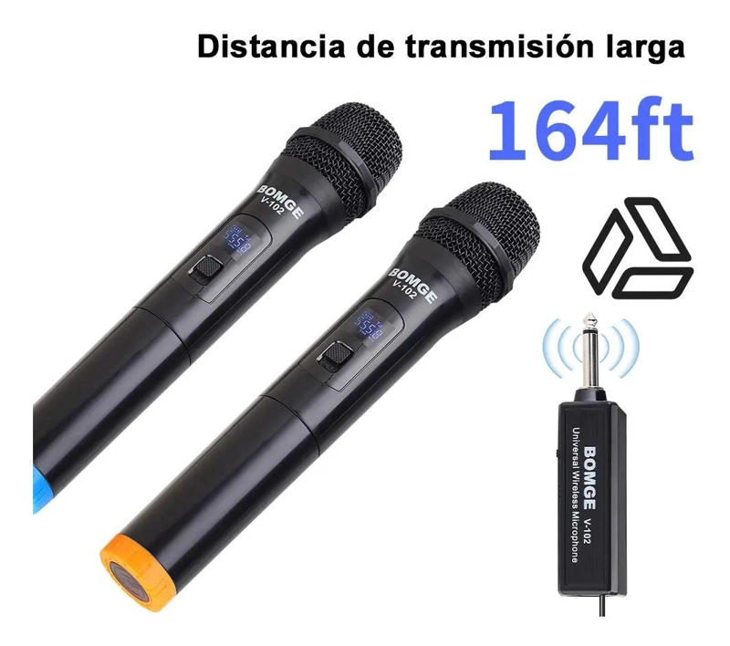 SISTEMA DE MICROFONO INALAMBRICO VHF DOBLE - 2