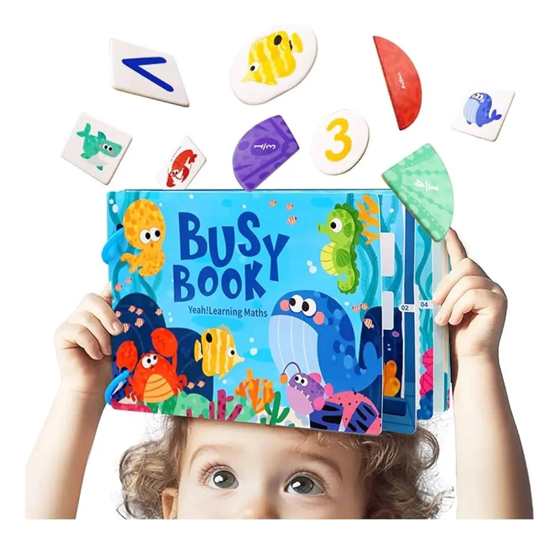 LIBRO INFANTIL DE ACTIVIDADES CON VELCRO - 2