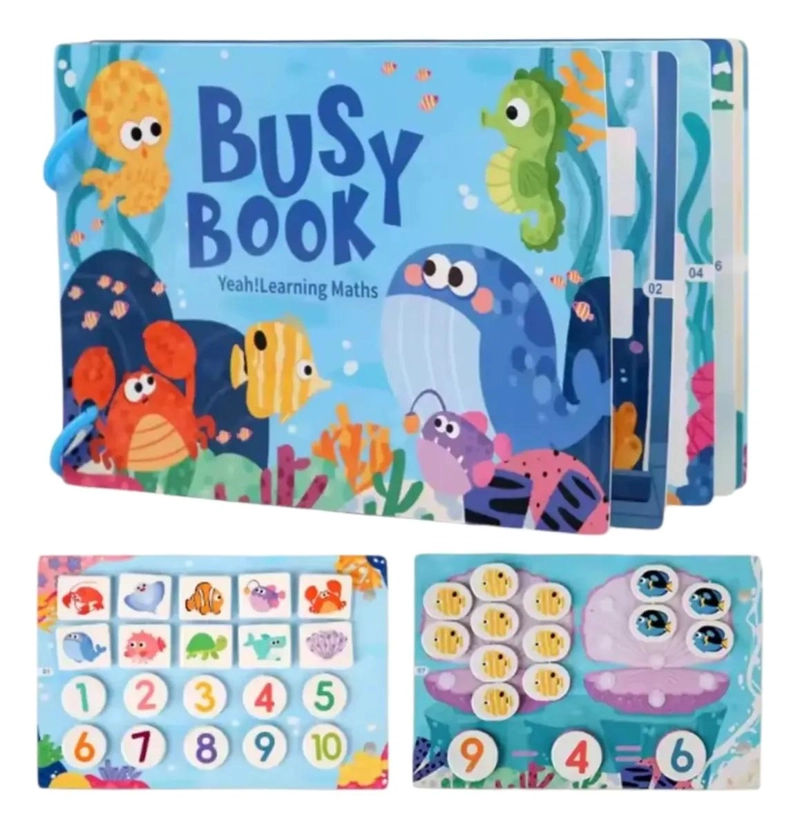 LIBRO INFANTIL DE ACTIVIDADES CON VELCRO - 5