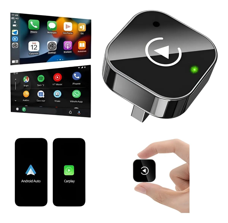 ADAPTADOR 2 EN 1 CARPLAY Y ANDROID AUTO - 1
