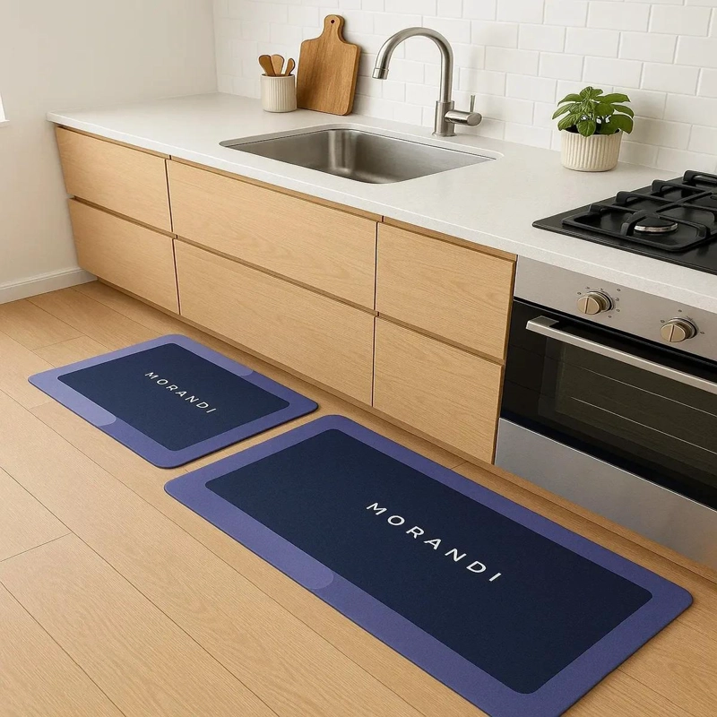 SET 2 ALFOMBRAS ANTIDESLIZANTES PARA COCINA - 4