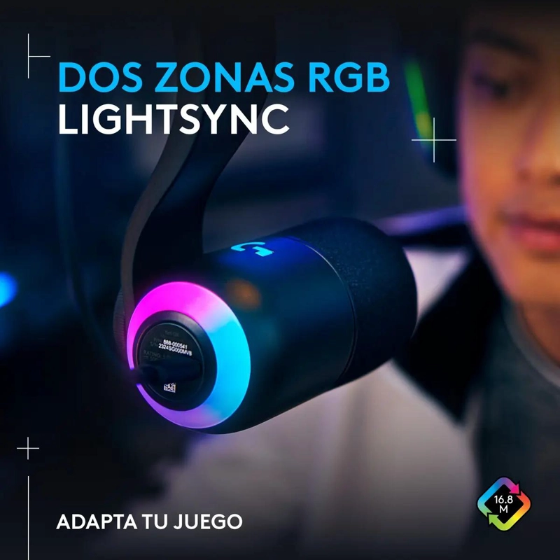 MICROFONO DINAMICO RGB CON LIGHTSYNC COLOR NEGRO - 3