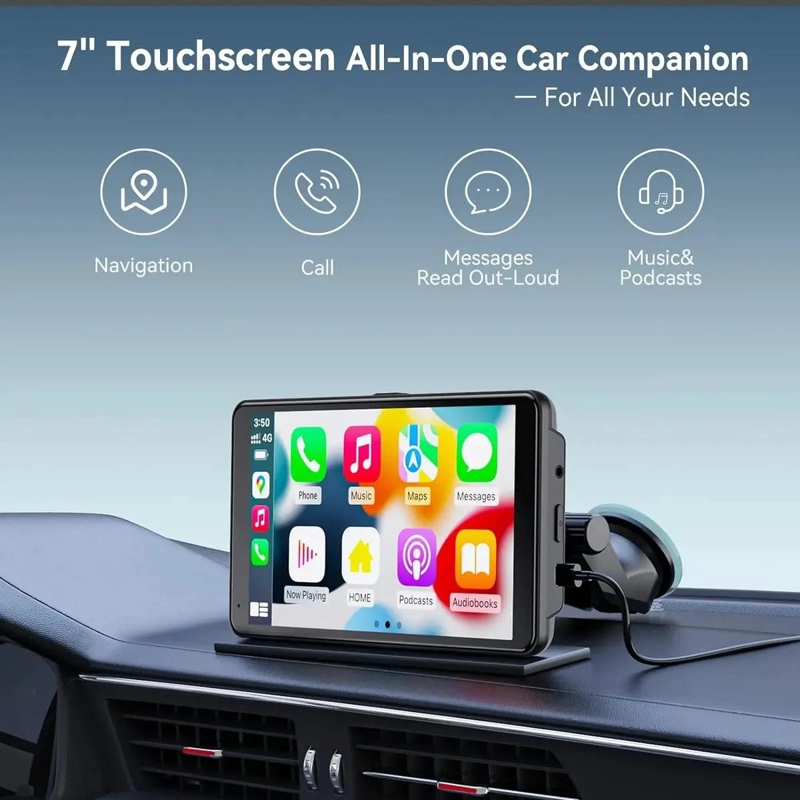 PANTALLA SMART AUTO NAVEGADOR CARPLAY ANDROID GPS - 2