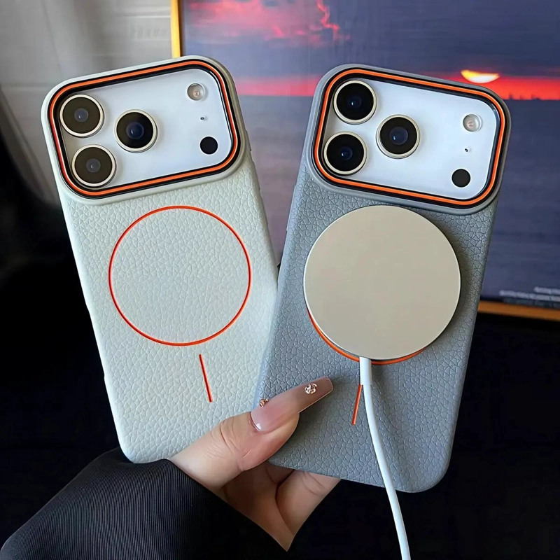 CARCASA MAGNE TICA COMPATIBLE CON IPHONE EN VARIOS COLORES - 4