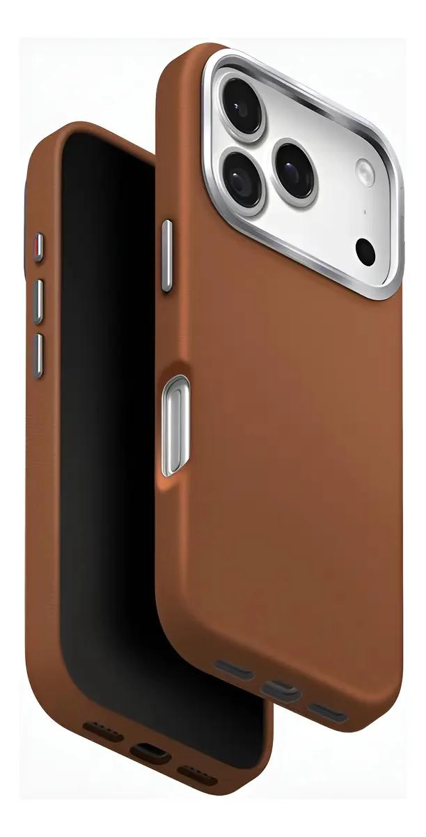 GENÉRICO CARCASA DE CUERO PARA IPHONE 17 PRO CON MAGSAFE