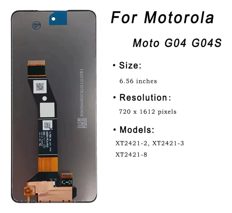 PANTALLA ALTA CALIDAD PARA MOTOROLA MOTO G04 Y G04S - 5