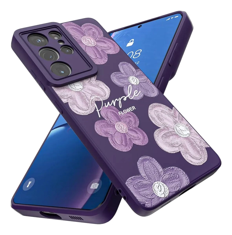 CARCASA PURPURA PARA SAMSUNG GALAXY S21 ULTRA - 1