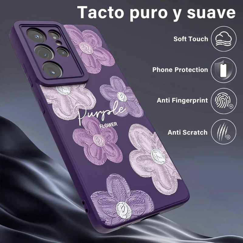 CARCASA PURPURA PARA SAMSUNG GALAXY S21 ULTRA - 3
