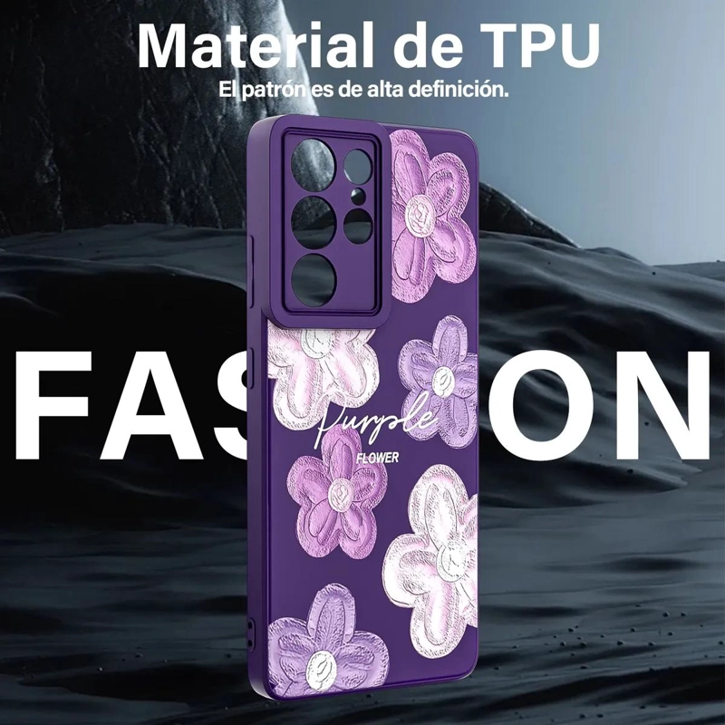 CARCASA PURPURA PARA SAMSUNG GALAXY S21 ULTRA - 5