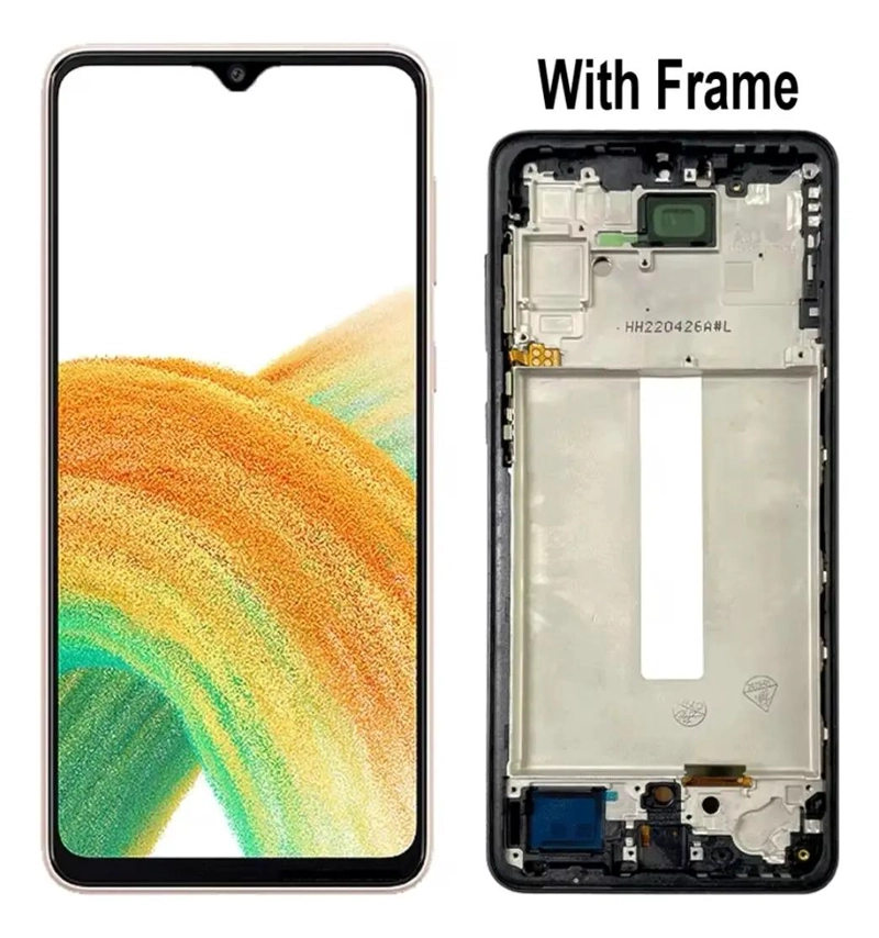 PANTALLA SAMSUNG A33 5G INCELL CON MARCO Y MICA - 2