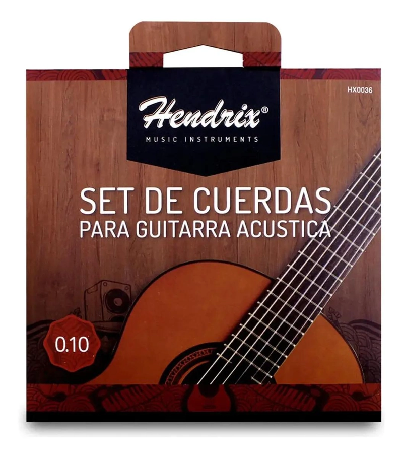 SET DE CUERDAS PARA GUITARRA ACUSTICA - 1