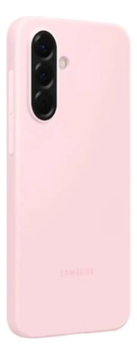 CARCASA DE SILICONA ROSADA PARA SAMSUNG GALAXY A56 - 2