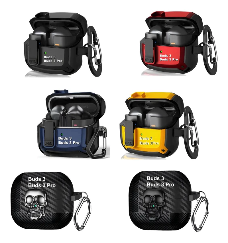 FUNDA PROTECTORA 360 PARA SAMSUNG BUDS 3 Y 3 PRO - 1