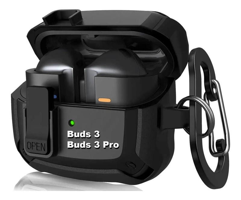 FUNDA PROTECTORA 360 PARA SAMSUNG BUDS 3 Y 3 PRO - 2