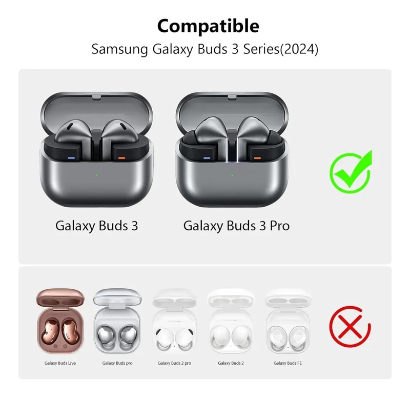 FUNDA PROTECTORA 360 PARA SAMSUNG BUDS 3 Y 3 PRO - 3