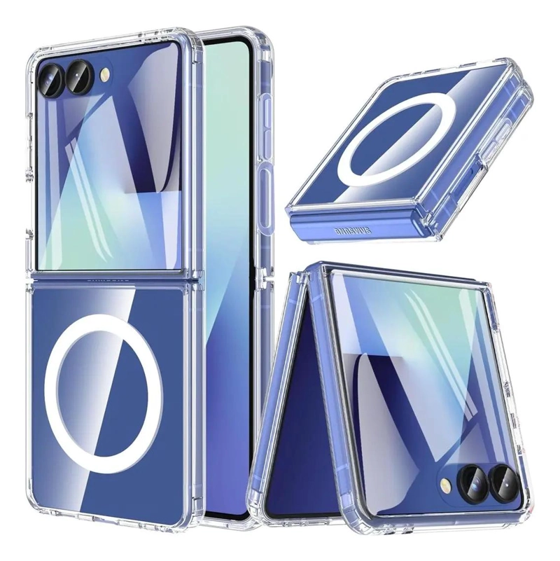 GENÉRICO CARCASA TRANSPARENTE ANTIGOLPES PARA Z FLIP 7