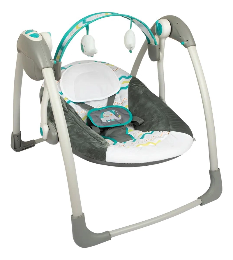 SILLA MECEDORA PARA BEBE  COLOR VERDE - 1