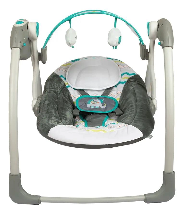 SILLA MECEDORA PARA BEBE  COLOR VERDE - 4