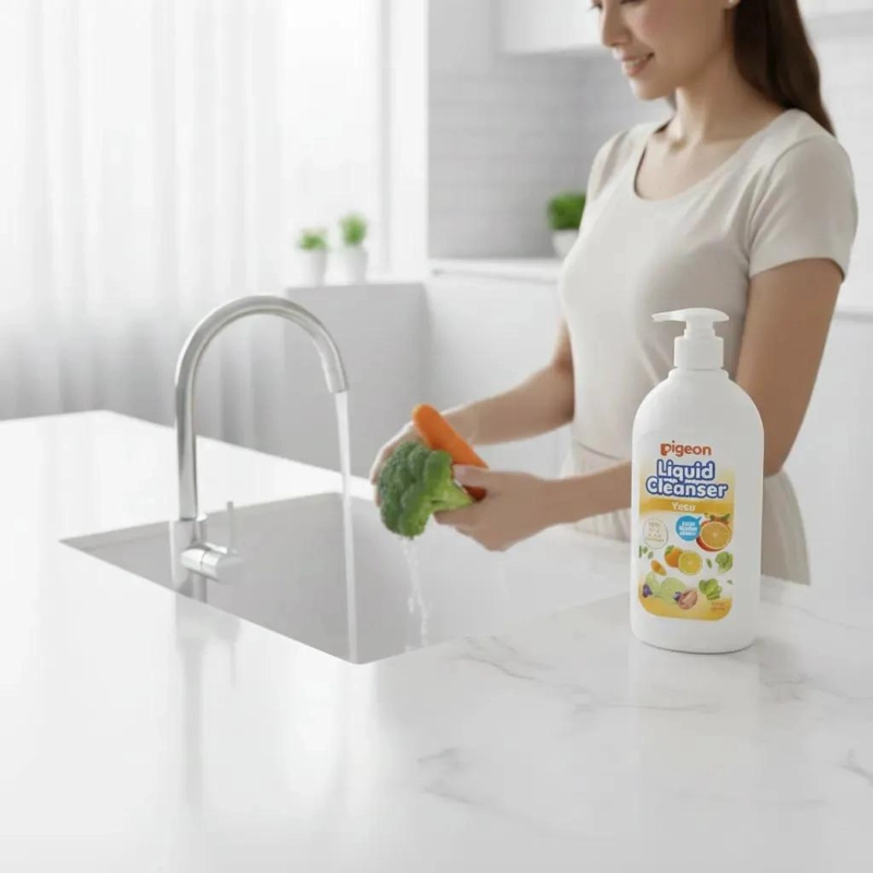 LIMPIADOR DE MAMADERAS YUZU 700ML CON DOSIFICADOR - 2