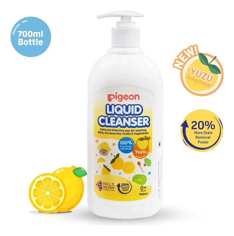 LIMPIADOR DE MAMADERAS YUZU 700ML CON DOSIFICADOR - 3