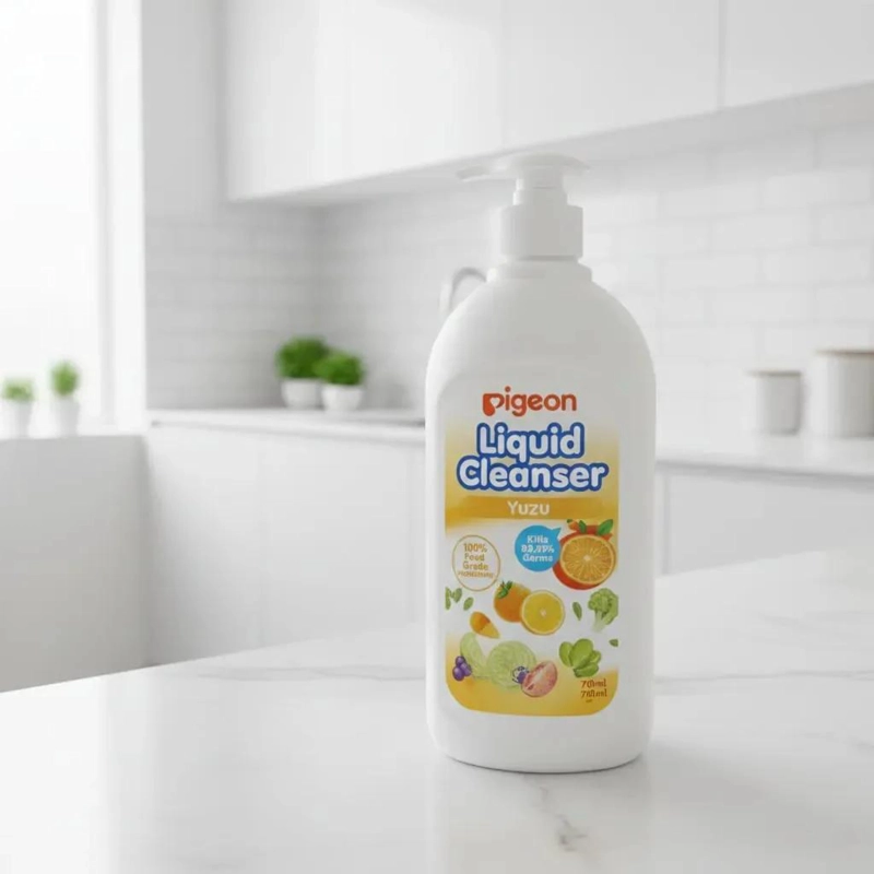 LIMPIADOR DE MAMADERAS YUZU 700ML CON DOSIFICADOR - 5