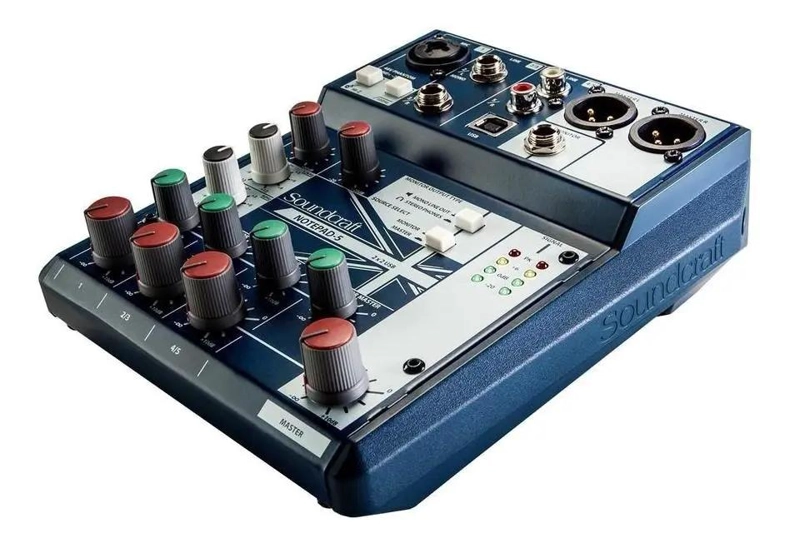 CONSOLA DE MEZCLA CON INTERFAZ USB NOTEPAD 5 - 3
