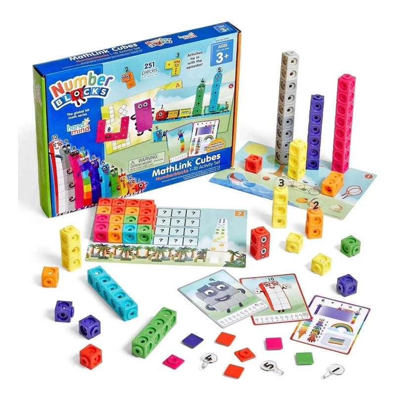 CUBOS DE MATEMATICAS EDUCATIVOS 251 PIEZAS - 2