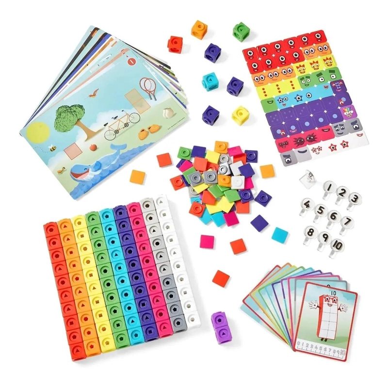 CUBOS DE MATEMATICAS EDUCATIVOS 251 PIEZAS - 5