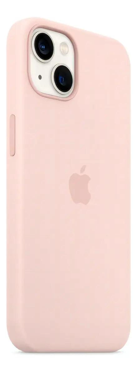 FUNDA SILICONA MAGSAFE IPHONE 13 MINI ROSA CALIZA - 2