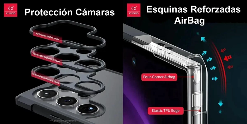 CARCASA ANTIGOLPES PARA SAMSUNG S24 ULTRA - 2