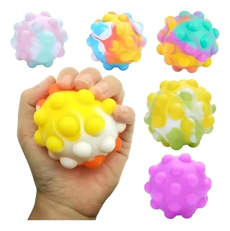 PACK DE 5 PELOTAS ANTIESTRES SORPRESA - 1