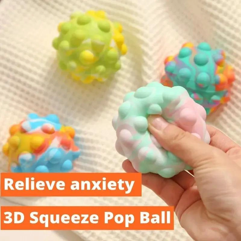 PACK DE 5 PELOTAS ANTIESTRES SORPRESA - 4