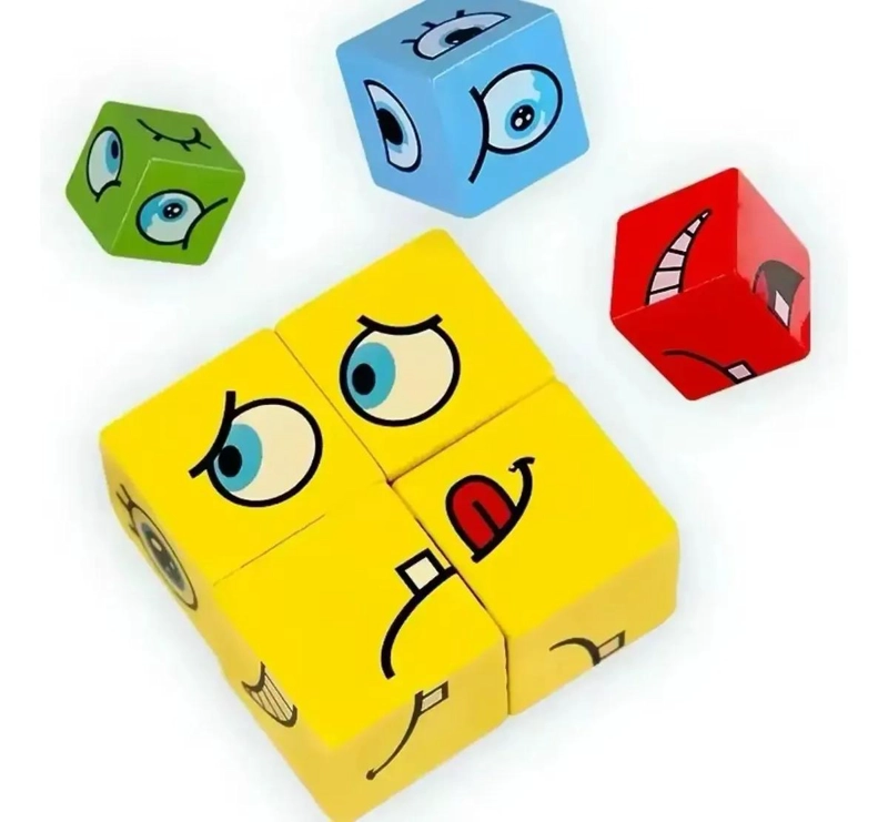 JUEGO DE MESA DIDACTICO CAMBIA CARA PARA NIÑOS - 5