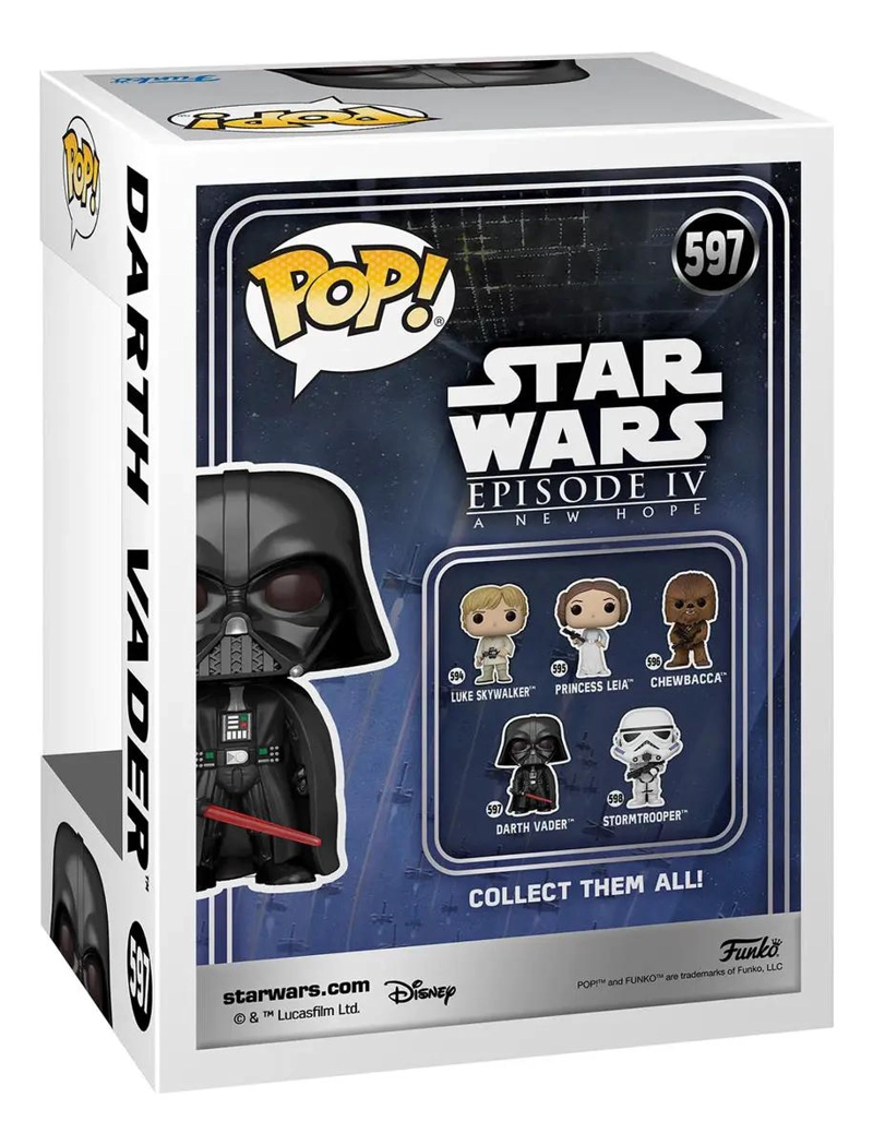 FIGURA COLECCIONABLE DARTH VADER STAR WARS - 3