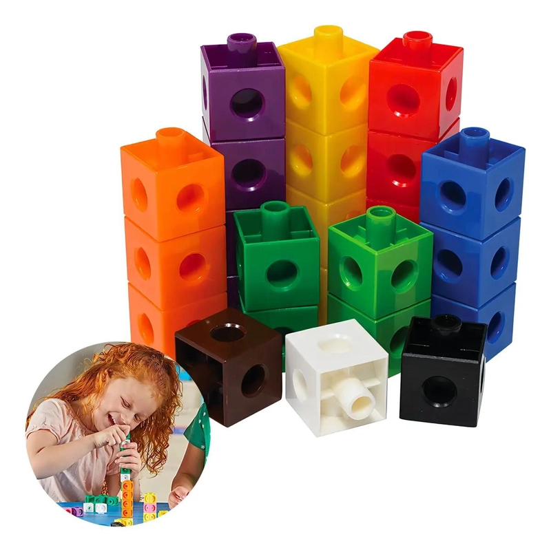 CUBOS DE ENCAJE UNIFIX 100 PIEZAS PARA NIÑOS - 1