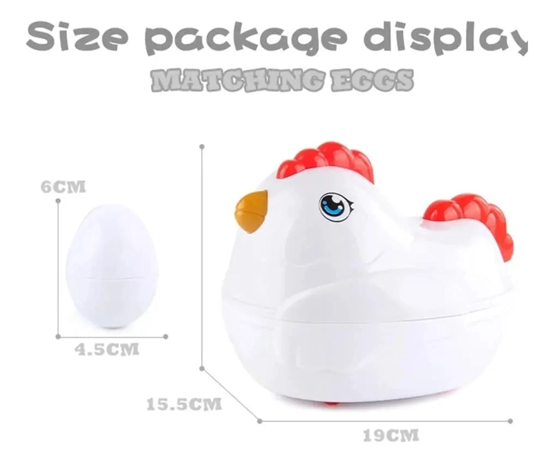 SET DIDACTICO DE GALLINA Y HUEVOS MONTESSORI - 3