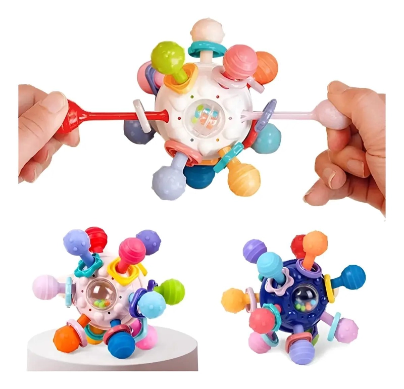 JUGUETE SENSORIAL 4 EN 1 PARA BEBE S - 3
