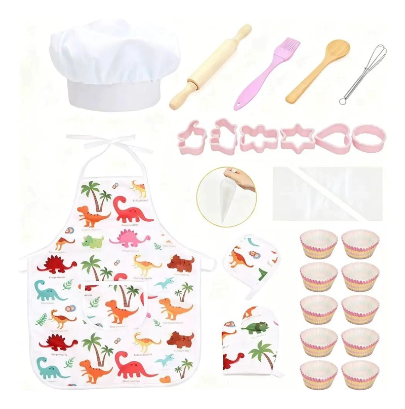 SET DE COCINA 26 PIEZAS JUEGO DE ROL INFANTIL - 1