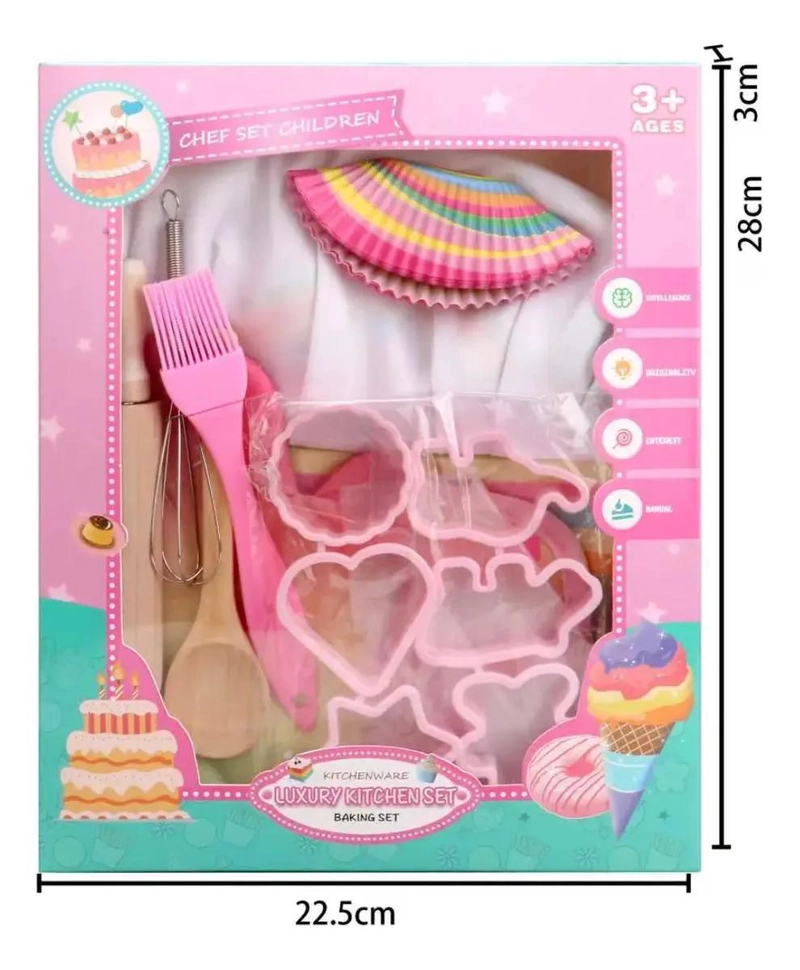 SET DE COCINA 26 PIEZAS JUEGO DE ROL INFANTIL - 2