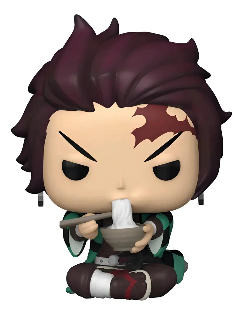 FIGURA COLECCIONABLE TANJIRO CON FIDEOS - 1