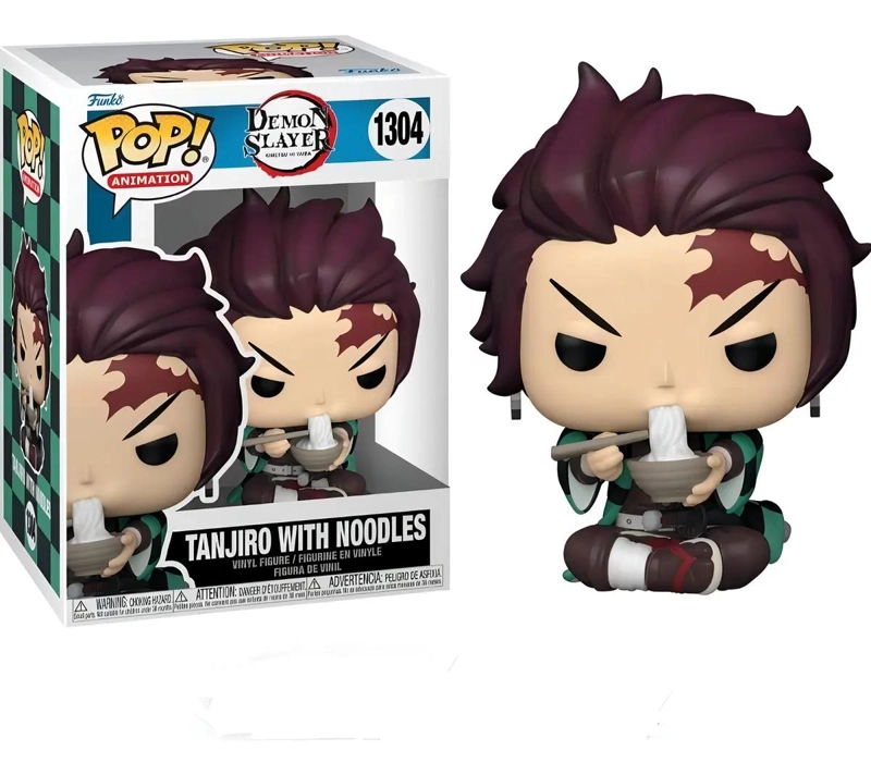 FIGURA COLECCIONABLE TANJIRO CON FIDEOS - 3