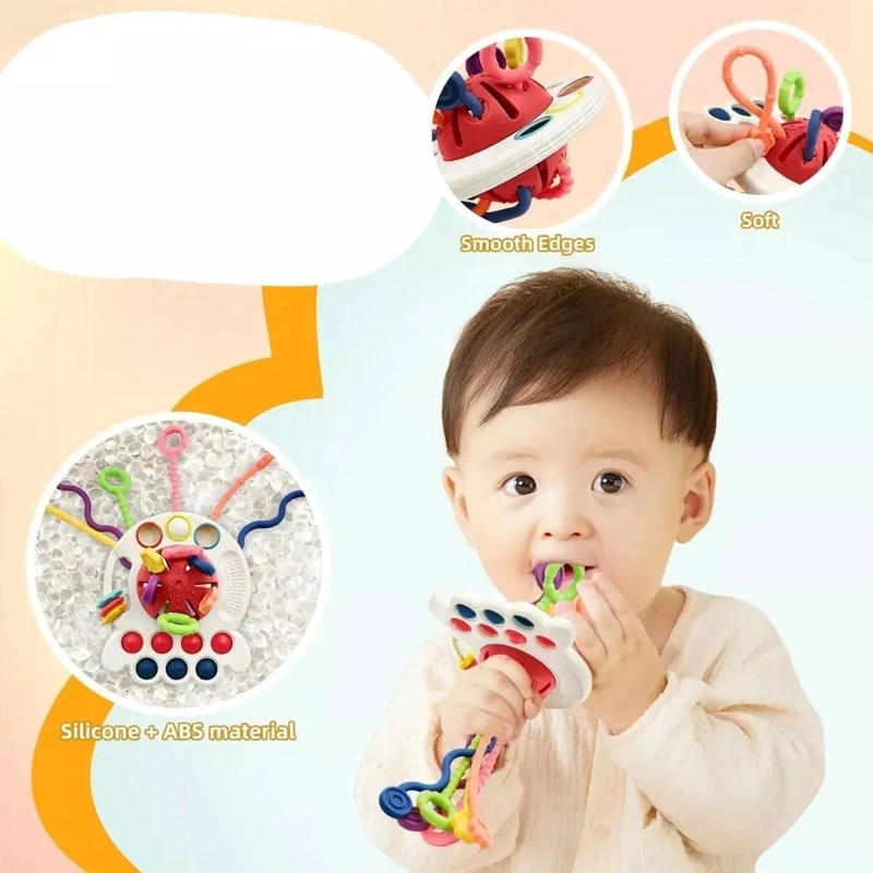 JUGUETES SENSORIALES PARA BEBE S 4 EN 1 MULTIUSO - 2