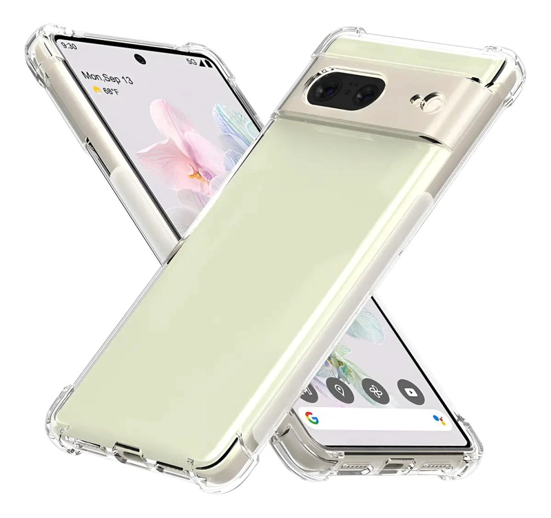 GENÉRICO CARCASA TRANSPARENTE REFORZADA PARA GOOGLE PIXEL 7 PRO